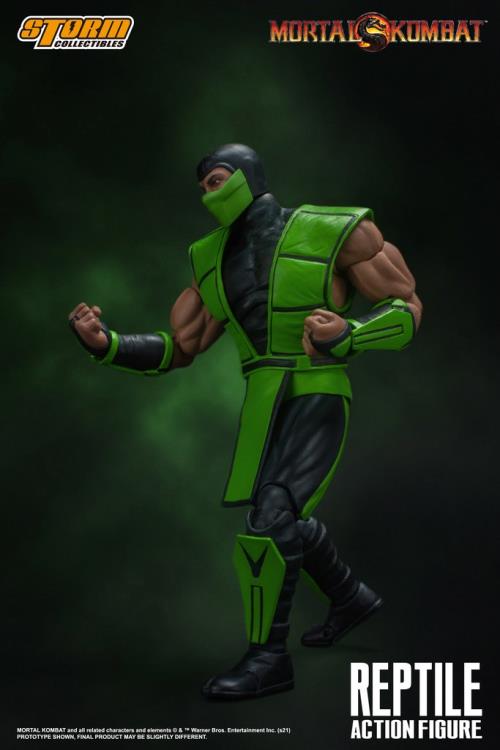 Reptile 1:12 Scale Figure | Mortal Kombat | Storm Collectibles