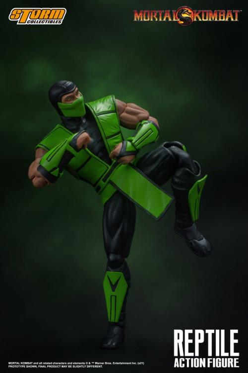 Reptile 1:12 Scale Figure | Mortal Kombat | Storm Collectibles