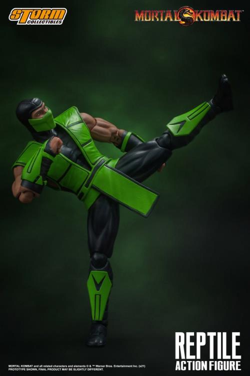 Reptile 1:12 Scale Figure | Mortal Kombat | Storm Collectibles