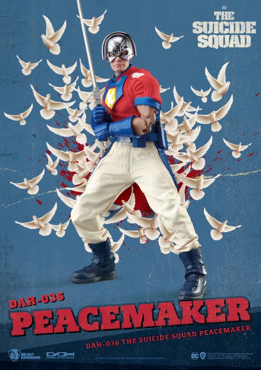 DAH-036 Peacemaker Dynamic 8ction Heroes | The Suicide Squad | Beast Kingdom