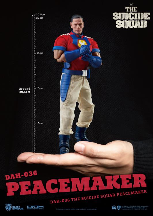 DAH-036 Peacemaker Dynamic 8ction Heroes | The Suicide Squad | Beast Kingdom