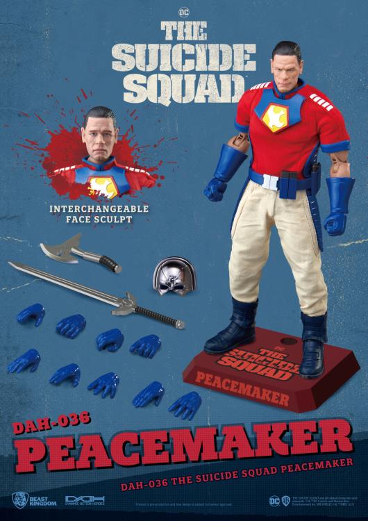DAH-036 Peacemaker Dynamic 8ction Heroes | The Suicide Squad | Beast Kingdom