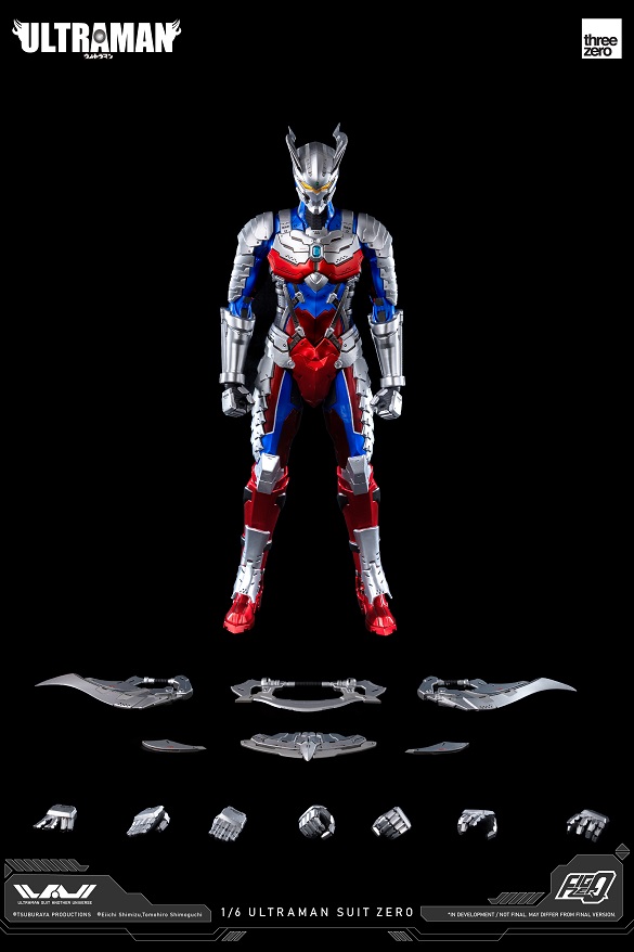 Ultraman Suit Zero FigZero Collectible Figure | Ultraman Ultraman Suit Another Universe | threezero