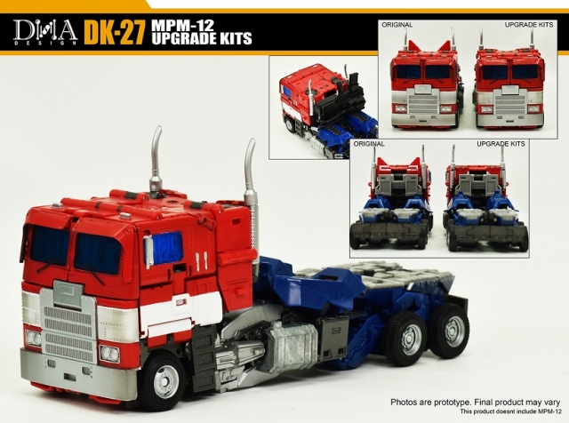 DK-27 Upgrade Kit for Transformers Masterpiece Movie Series MPM-12 | Dna Design | Upgrade Kit