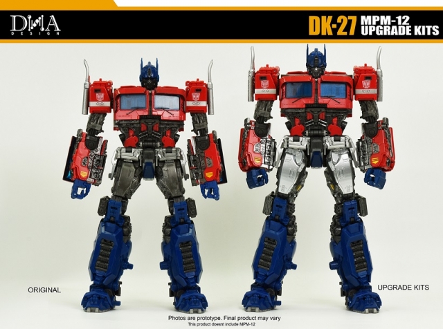 DK-27 Upgrade Kit for Transformers Masterpiece Movie Series MPM-12 | Dna Design | Upgrade Kit
