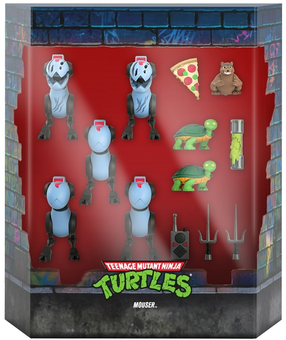 Mousers 5-Pack 7-inch Scale | Teenage Mutant Ninja Turtles Ultimates | Super7