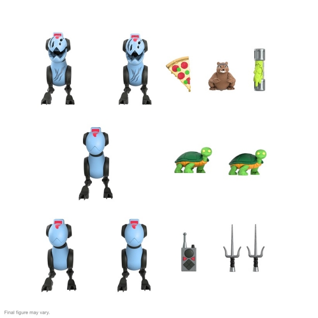 Mousers 5-Pack 7-inch Scale | Teenage Mutant Ninja Turtles Ultimates | Super7