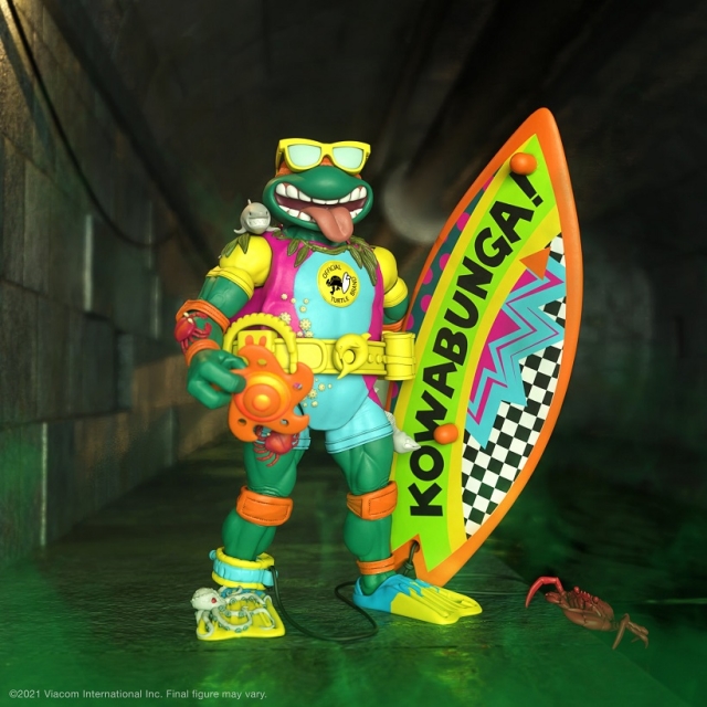 Sewer Surfer Mike 7-inch Scale | Teenage Mutant Ninja Turtles Ultimates | Super7