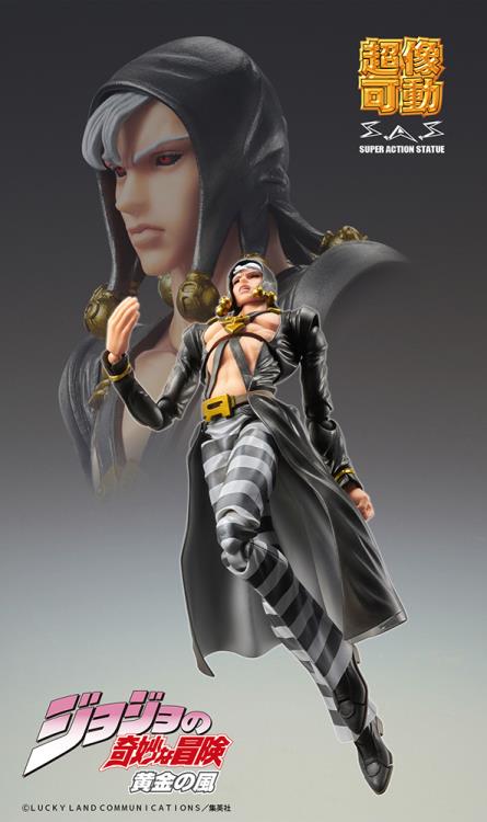 Risotto Nero Super Action Statue | JoJo's Bizarre Adventure | Medicos