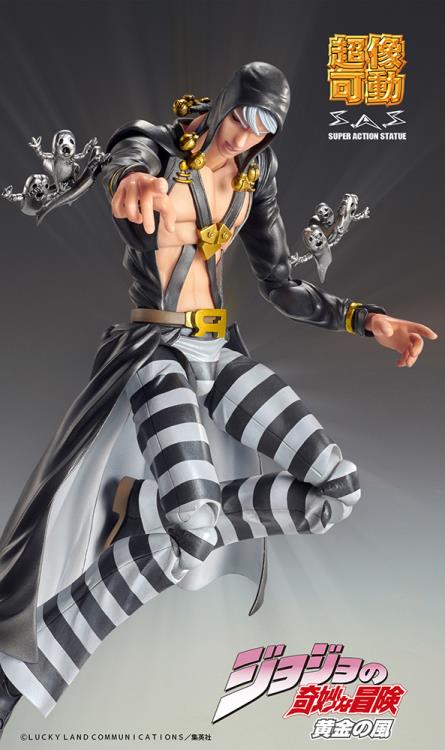Risotto Nero Super Action Statue | JoJo's Bizarre Adventure | Medicos