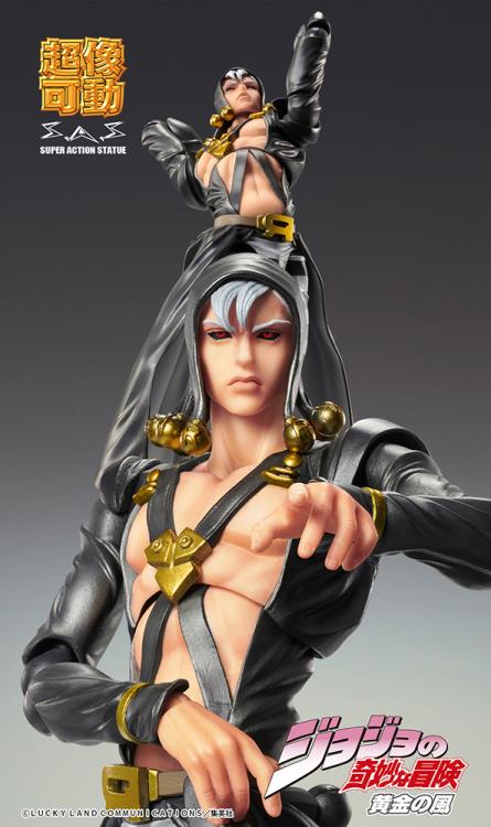 Risotto Nero Super Action Statue | JoJo's Bizarre Adventure | Medicos