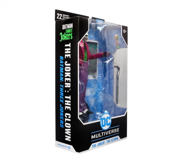 The Joker (The Clown) 7-inch Scale Batman: Three Jokers | DC Multiverse | McFarlane Toys