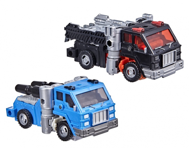 Autobot Road Ranger and Autobot Puffer Deluxe Class | Transformers Generations War for Cybertron Kingdom Golden Disk Collection Chapter 1