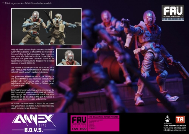 FAV-H09 B.O.Y.S. 1:18 Scale | Annex 2179 FAV