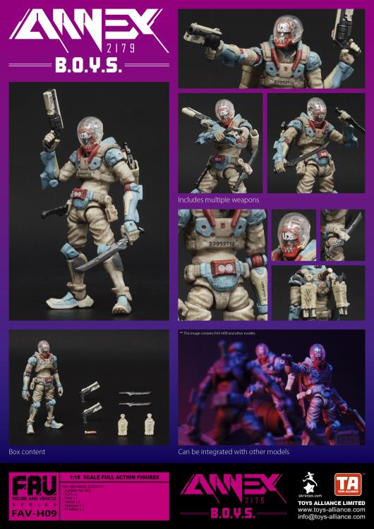FAV-H09 B.O.Y.S. 1:18 Scale | Annex 2179 FAV