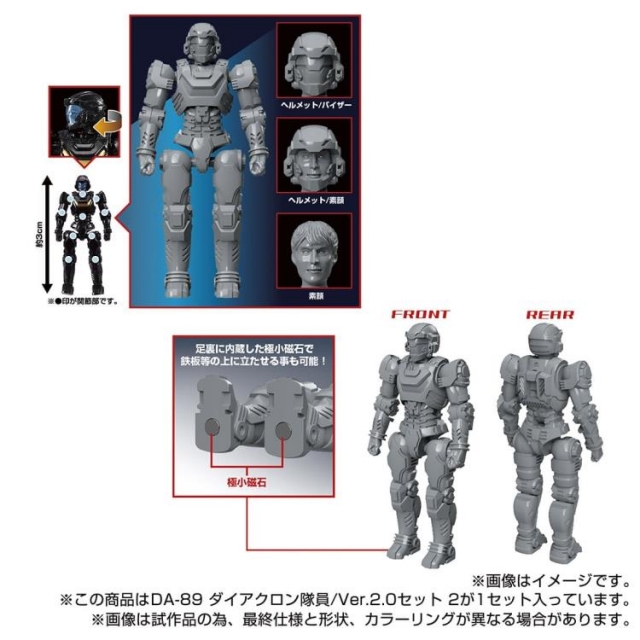 DA-89 Dia-Nauts Version 2.0 Set of 5 | Diaclone Reboot