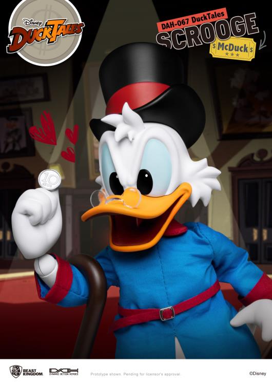 DAH-067 Scrooge McDuck Dynamic 8ction Heroes | DuckTales | Beast Kingdom