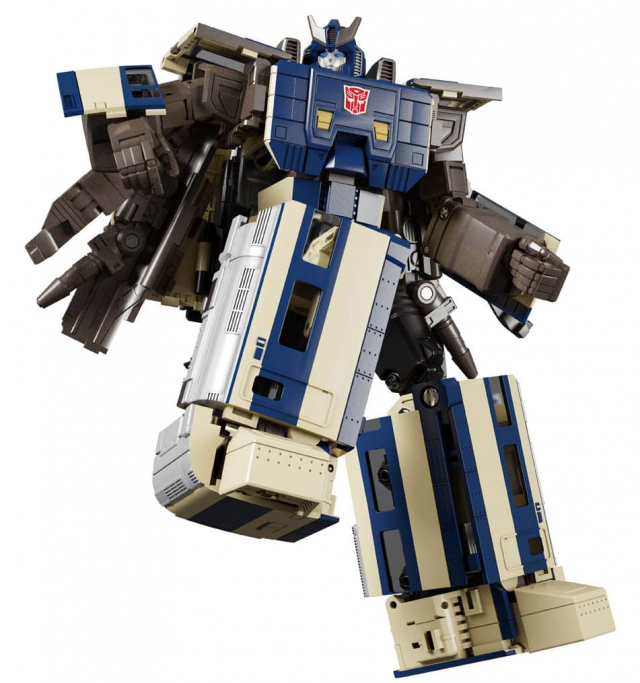 MPG-01 Trainbot Shouki Raiden Combiner | Transformers Masterpiece G