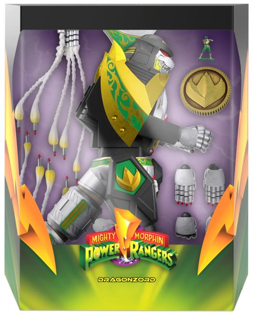 Dragonzord 7-inch Scale | Mighty Morphin Power Rangers Ultimates | Super7