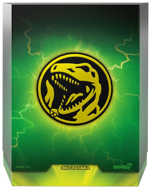 Red Ranger 7-inch Scale | Mighty Morphin Power Rangers Ultimates | Super7