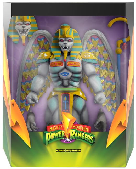 King Sphinx 7-inch Scale | Mighty Morphin Power Rangers Ultimates | Super7