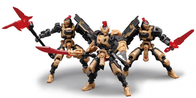 Long-Yuan Recoloring Version 1/24 Scale Model Kit | Number 57 Armored Puppet | Creative Field