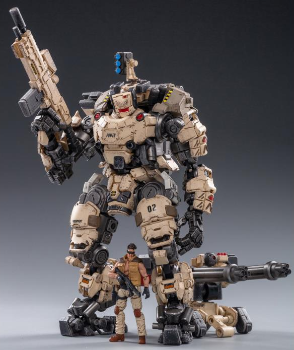 Steelbone Armor Desert with Pilot | Joy Toy Dark Source