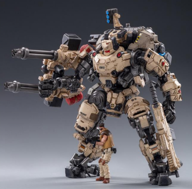 Steelbone Armor Desert with Pilot | Joy Toy Dark Source