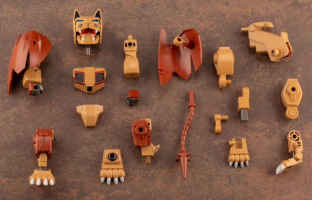 F-GAO-G1 Roaring Fang Model Kit |  Kotobukiya Evoroids