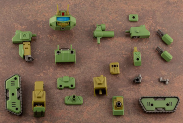 EVV-GC1 G-Crawler Model Kit |  Kotobukiya Evoroids