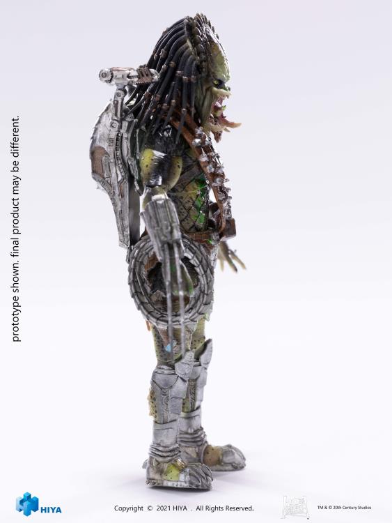 Wolf Predator Battle Damage Version 1:18 Scale | Alien Vs Predator: Requiem | Hiya Toys