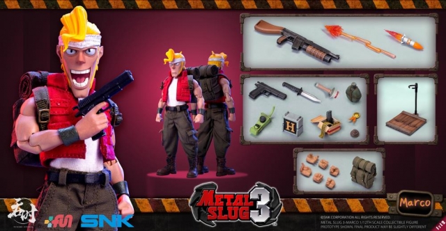 Marco Rossi 1/12 Scale | Metal Slug 3 | Tunshi Studio