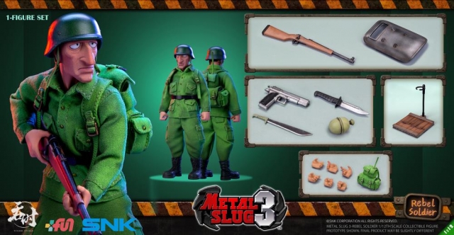 Rebel Soldier 1/12 Scale | Metal Slug 3 | Tunshi Studio