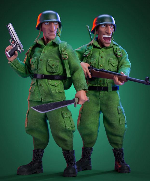 Rebel Soldier Set of 2 Figures 1/12 Scale | Metal Slug 3 | Tunshi Studio