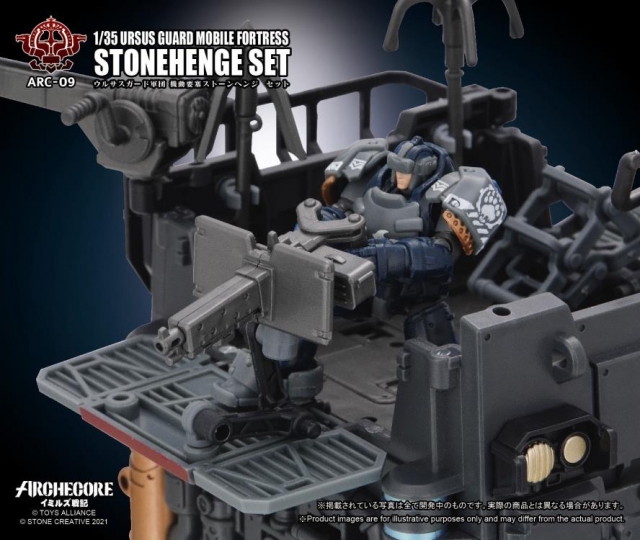 ARC-09 Ursus Guard Mobile Fortress Stonehenge Set 1:35 Scale | ARCHECORE