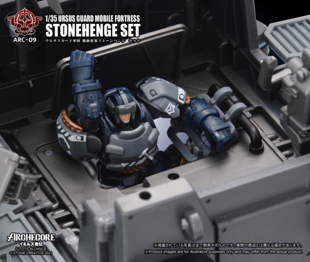 ARC-09 Ursus Guard Mobile Fortress Stonehenge Set 1:35 Scale | ARCHECORE
