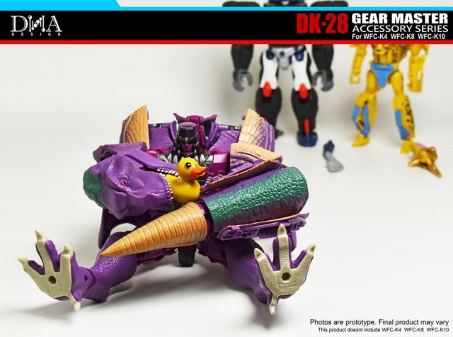 DK-28 Upgrade Kit for Transformers WFC Kingdom WFC-K4, WFC-K8, and WFC-K10 | Dna Design | Upgrade Kit