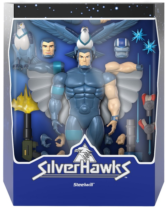 Steelwill 7-inch Scale I SilverHawks Ultimates I Super7