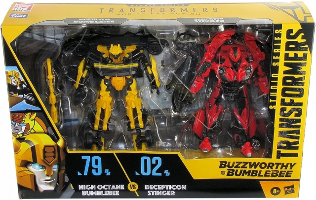 High Octane Bumblebee vs Decepticon Stinger Deluxe Class | Transformers Generations Buzzworthy Bumblebee