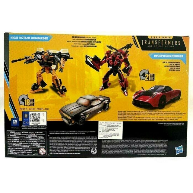 High Octane Bumblebee vs Decepticon Stinger Deluxe Class | Transformers Generations Buzzworthy Bumblebee