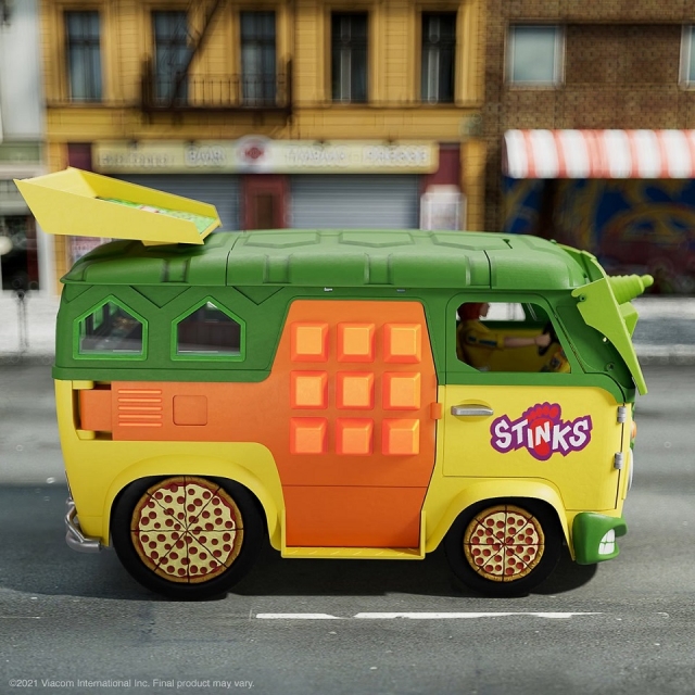 Party Wagon 7-inch Scale I Teenage Mutant Ninja Turtles Ultimates I Super7
