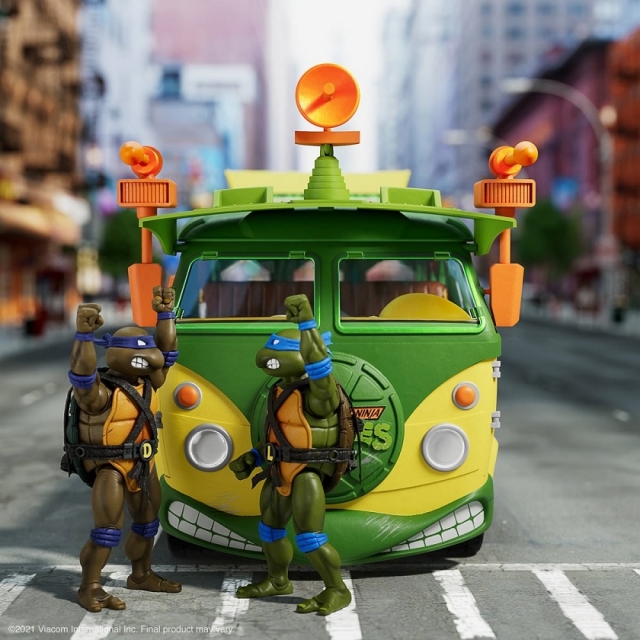 Party Wagon 7-inch Scale I Teenage Mutant Ninja Turtles Ultimates I Super7