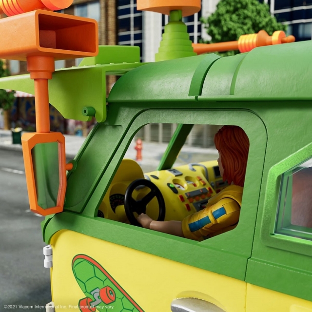 Party Wagon 7-inch Scale I Teenage Mutant Ninja Turtles Ultimates I Super7