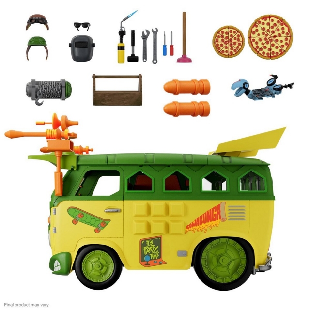 Party Wagon 7-inch Scale I Teenage Mutant Ninja Turtles Ultimates I Super7