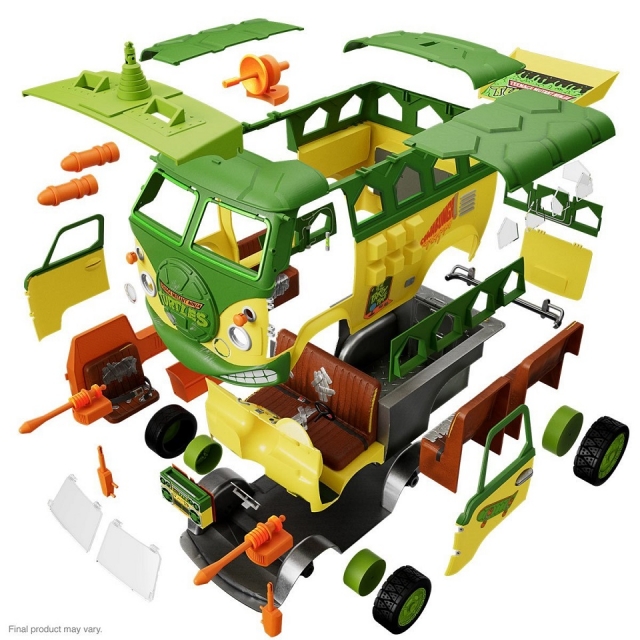 Party Wagon 7-inch Scale I Teenage Mutant Ninja Turtles Ultimates I Super7