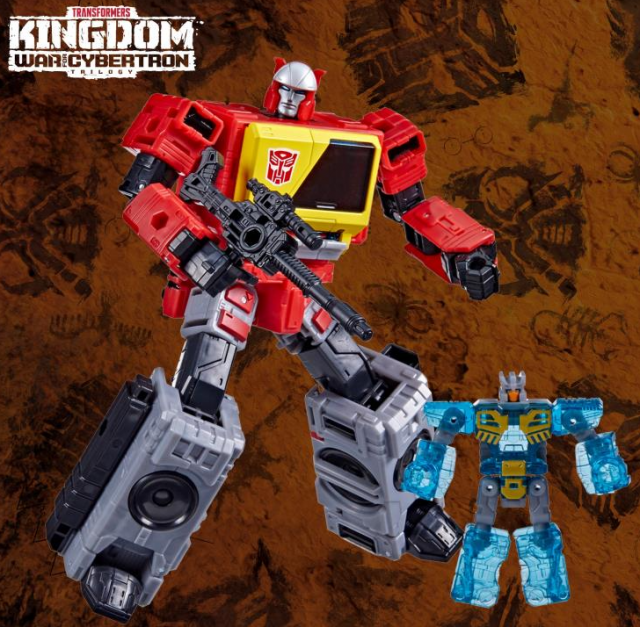 WFC-K44 Blaster and Eject Voyager Class | Transformers Generations War for Cybertron Kingdom Chapter
