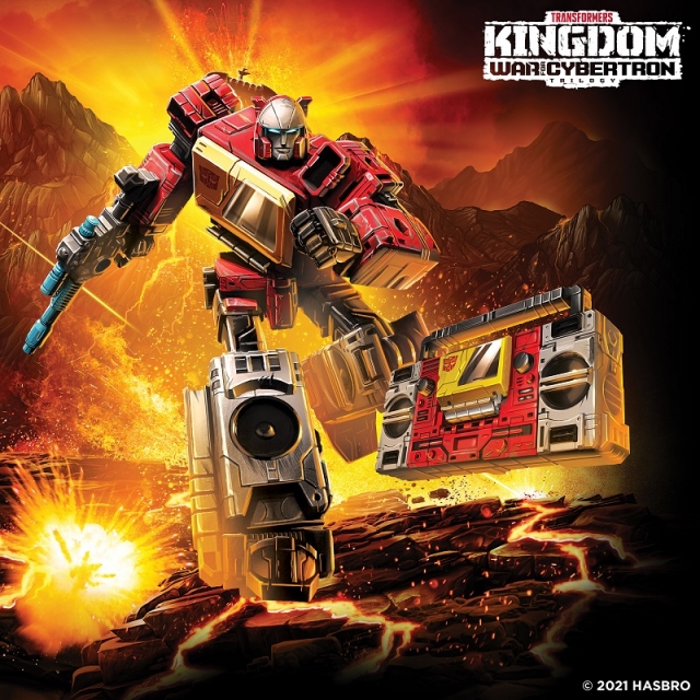 WFC-K44 Blaster and Eject Voyager Class | Transformers Generations War for Cybertron Kingdom Chapter
