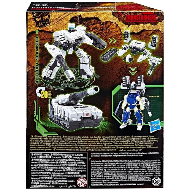 WFC-K33 Slammer Deluxe Class | Transformers Generations War for Cybertron Kingdom Chapter