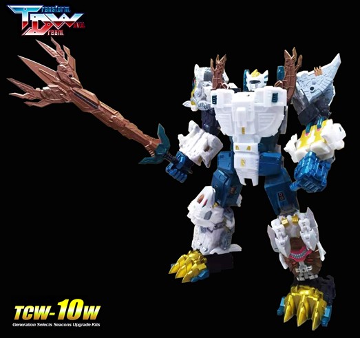 TCW-10W Generations Selects King Poseidon Upgrade Kit | Transform Dream Wave | Upgrade Kit