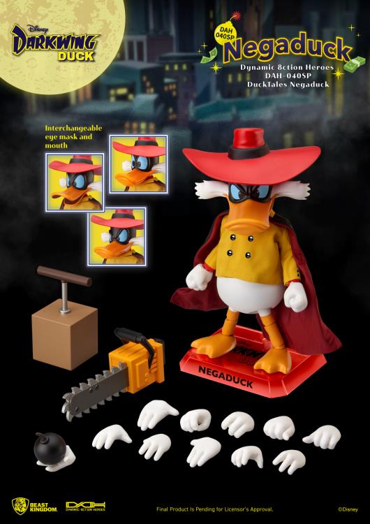 DAH-040SP Negaduck Dynamic 8ction Heroes | Darkwing Duck | Beast Kingdom